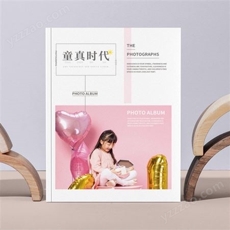 万佳印业时尚杂志册儿童婚纱写真用设计制作印刷
