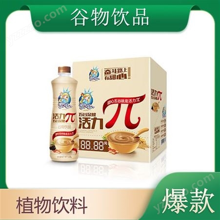 五谷杂粮谷物饮品1.25L大瓶分享装含乳饮品营养饮品