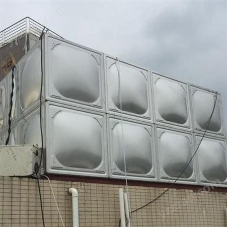 供应304不锈钢消防水箱 保温正方形组合水塔加厚大容量蓄水池