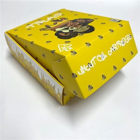 盲盒彩盒定制 小批量瓦楞纸盒定做 土特产礼品折叠手提礼盒