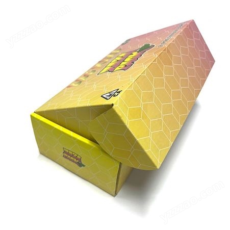 盲盒彩盒定制 小批量瓦楞纸盒定做 土特产礼品折叠手提礼盒