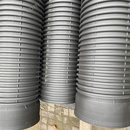 PE波纹管 联塑双壁管 钢带增强 单根6米 耐腐蚀 大口径 多现货 可定制