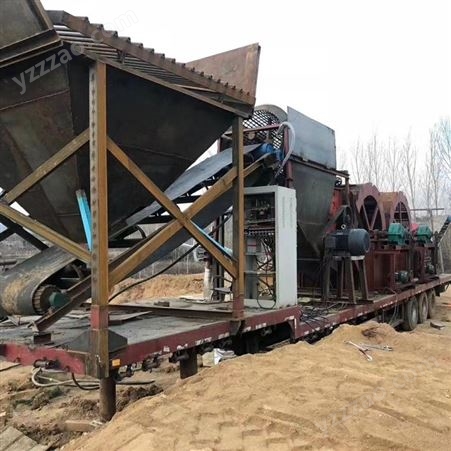 07491破碎洗沙机 冲洗砂机设备 大型移动式风化砂机械