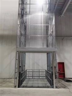 凯撒室内货梯 2吨液压升降平台 车间货物提升机 导轨式升降机
