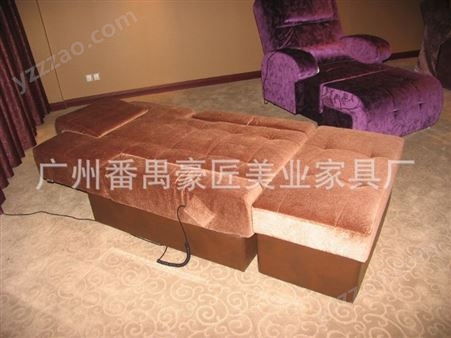 豪匠HJ美业优质足疗沙发 定制厂家电动调节足浴沙发优质哪里批发定制