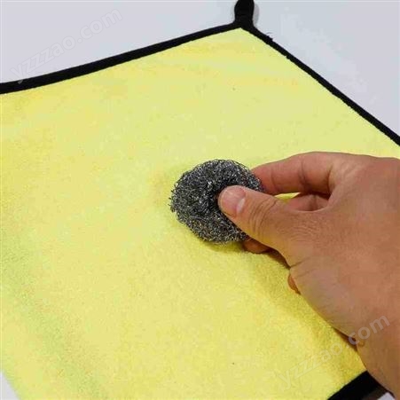 洗车毛巾加厚吸水珊瑚绒擦车巾双色双面高密车用清洁洗车巾