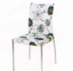 现代简约布艺不锈钢中餐椅 可加工订制.重庆多宝厨房设备厂