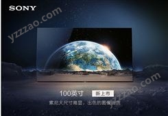 索尼（SONY）FW-100BU40J显示器100英寸巨幕电视机 4K超高清HDR 商用广告机数字标牌 专业办公视频会议平板