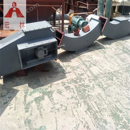 NE系列刮板输送机 运行稳定粉尘垂直输送机 小型输送机