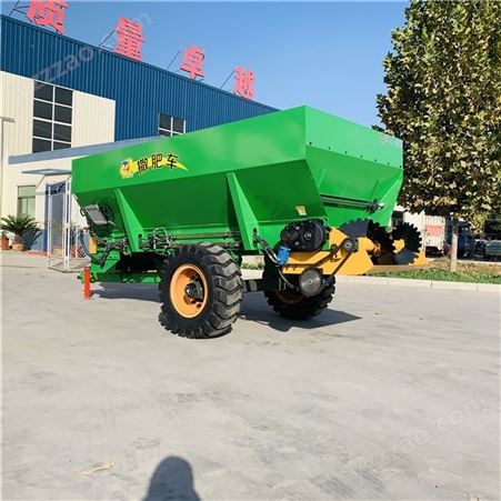 全液压颗粒肥全自动撒肥机 适用抛撒各种农家肥  动力强容量大