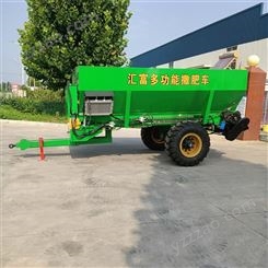 8立方撒粪车 农用撒肥机 2FGH-8 汇富机械撒粪机 大厂出售