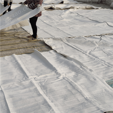 白色防水阻燃混凝土工业保温加热毯工程养护电热毯