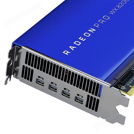 AMD Radeon Pro WX 8200 8G 建模影视后期渲染5k深度学习显卡盒装