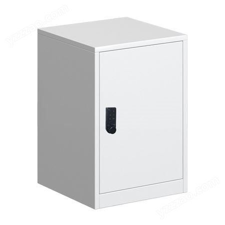 单个小型密码文件柜 矮柜家用单门铁皮柜储物柜 带锁桌下柜收纳柜子