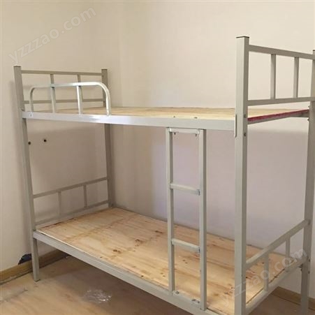 学生公寓双层床 员工宿舍上下铺 工地双人铁架高低床 现货销售