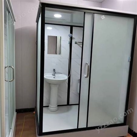 整体淋浴房家用玻璃隔断淋浴弧形沐浴房一体式卫浴集成洗澡房
