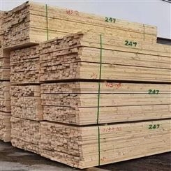 建亿建筑矿用工程枕木木料 熏蒸木方枕木可定制不易翘曲变形耐用