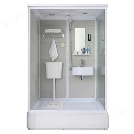 重庆工地集成淋浴房 整体卫生间 方舱卫浴