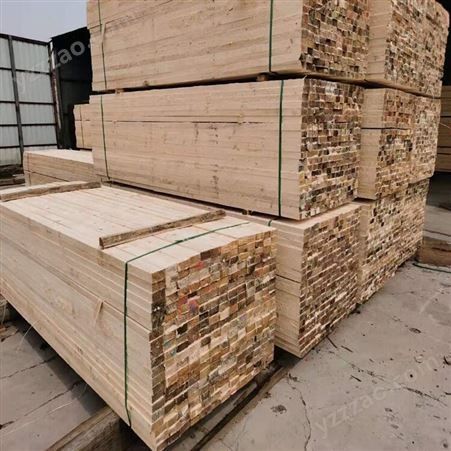 落叶松木方 铁杉工地方木生产 木材加工厂 建亿建筑 支持定制