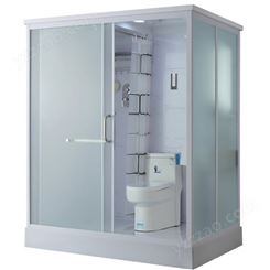 济南供应集成卫浴 工地SMC底盘淋浴房 干湿分离卫生间