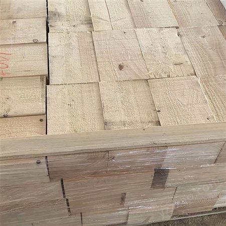 建亿建筑 垫木 三角木 熏蒸木方矿用枕木、木块 坚实防腐