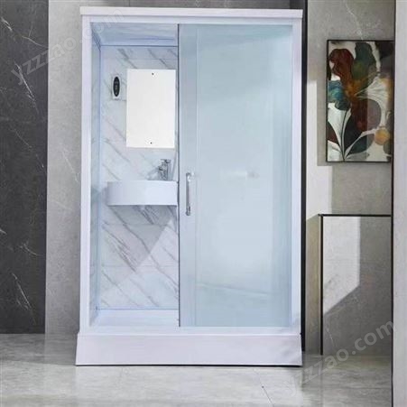 安徽 隔离间马桶淋浴房 供应集成卫浴卫生间 多规格型号淋浴房