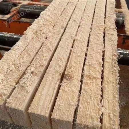 4米花旗松木方 建亿建筑 木材加工厂 防腐方木定制 不易断裂