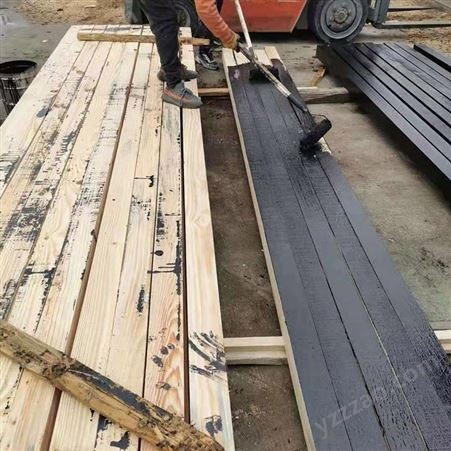 垫木三角木熏蒸木方矿用枕木木块木板工程工地 建亿建筑