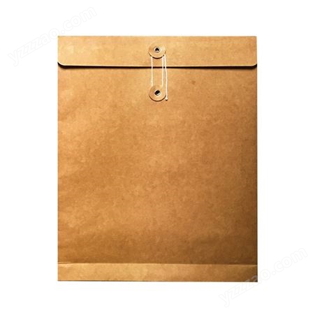 档案袋牛皮纸 A4文件袋定做 资料袋 A3投标袋定制