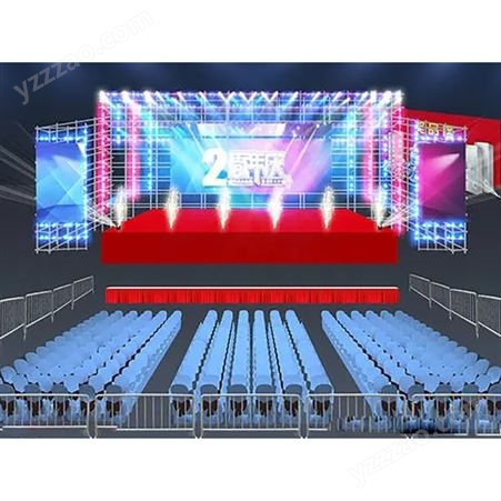 无锡舞台搭建 徐州年会舞台布置 表演舞台租赁 户外舞美设计制作
