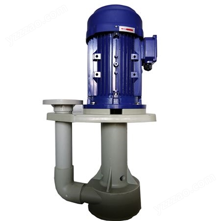 7.5KW耐酸碱槽内立式化工泵 PP喷淋立式泵 连续镀立式液下泵