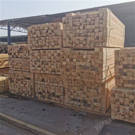 工地建筑木方 木材加工厂 良美建材 欢迎致电 防腐木材