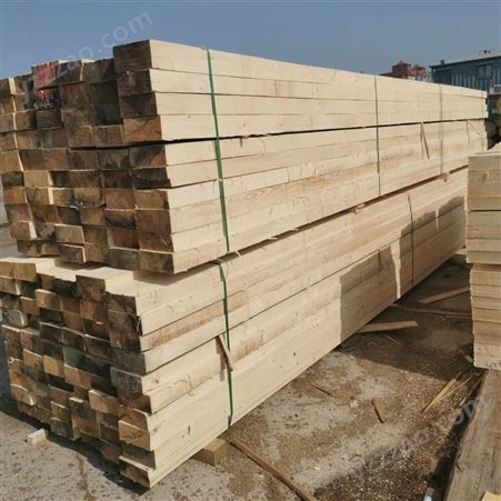 良美建材 建筑用方木 防腐木材加工厂 4*6木方 不易变形