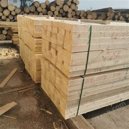 建筑方木规格 良美建材 铁杉直供 木方木材加工厂