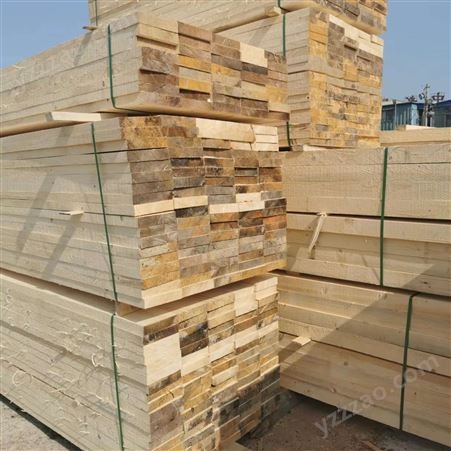 樟子松建筑木方 防腐木材加工厂 支持定制 良美建材