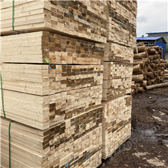 良美建材 樟子松建筑方木 防腐木材加工厂 多规格工地用木方定制