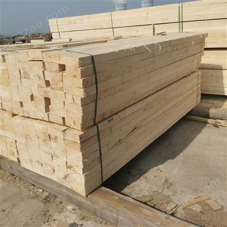 良美建材 工地建筑木方 工程用木材4*6 方木加工厂
