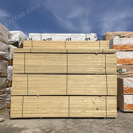 白松木方木材加工厂 良美建材 4*6方木免熏蒸 规格多样