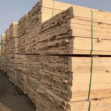 松木木方良美建材 建筑木材市场 材质多片锯生产方木条