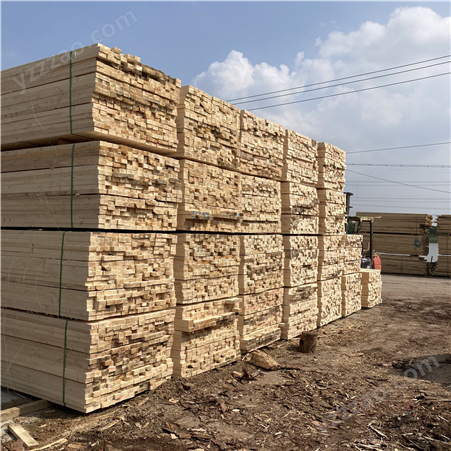 工地工程用4*6辐射松建筑木方 良美建材 尺寸规格可定制