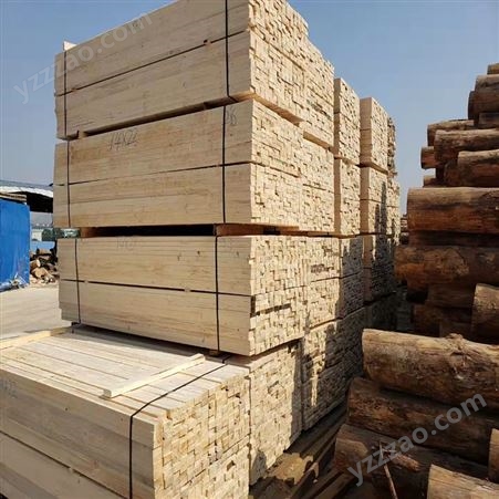松木木方良美建材 建筑木材市场 材质多片锯生产方木条