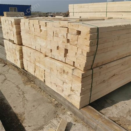 良美建材 建筑用方木 防腐木材加工厂 4*6木方 不易变形