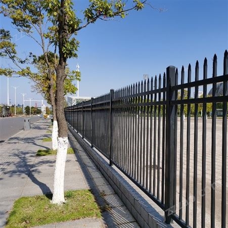南城世腾锌钢栅栏园林锌钢围墙护栏厂家园林锌钢护栏抢尖