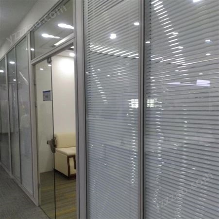 防火降噪玻璃隔断 专业团队设计安装 写字楼走廊专用惠友装饰