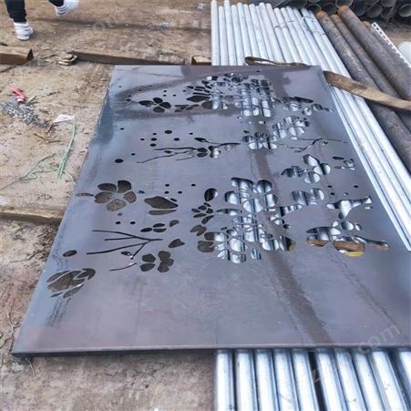 诺派园林用板耐候板 Q355NHB耐候钢板 激光镂空