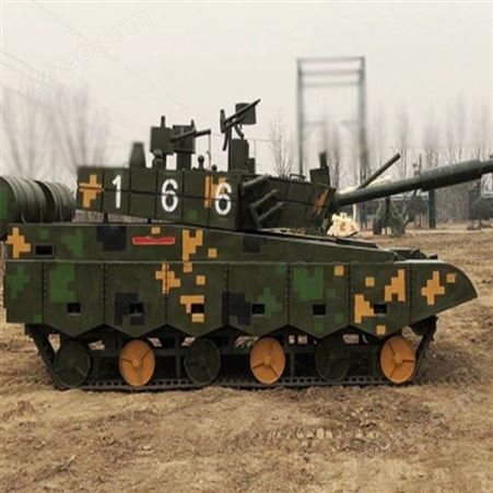 坦克模型 盛际达预售 定制铁艺99a可开动摆件 拓展训练道具