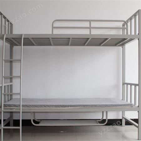 广西南宁厂家直发双层铁架床 旅馆宿舍用床 上下铺高低铁艺床