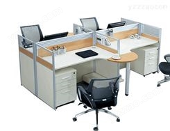 办公家具 办公桌组合简约现代职员办公桌电脑桌员工位四人位屏风办公桌定做JY-WQ-141